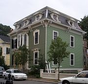View from the North side, during painting 1998